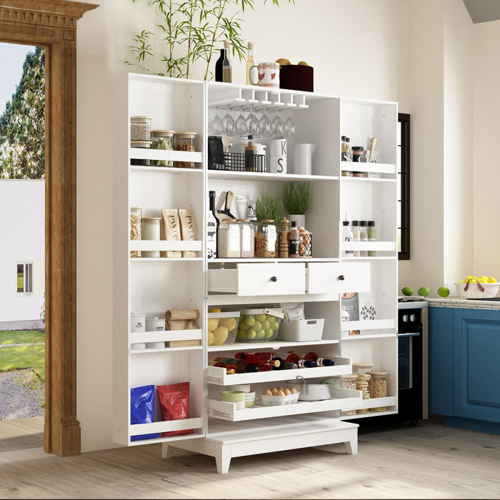Red Barrel Studio® Bertjan 68.9'' Kitchen Pantry Wayfair